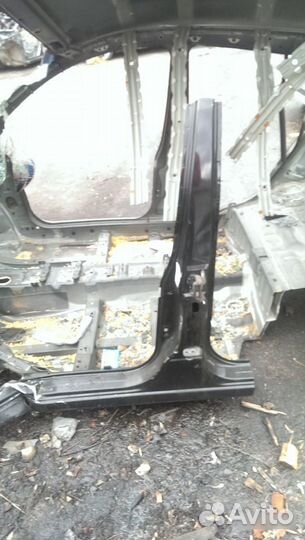 Кашкай j10 порог левый стойка центральная проем