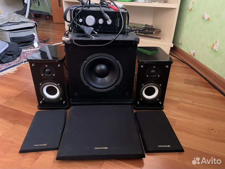 Компьютерные колонки 2.1 Microlab a h200