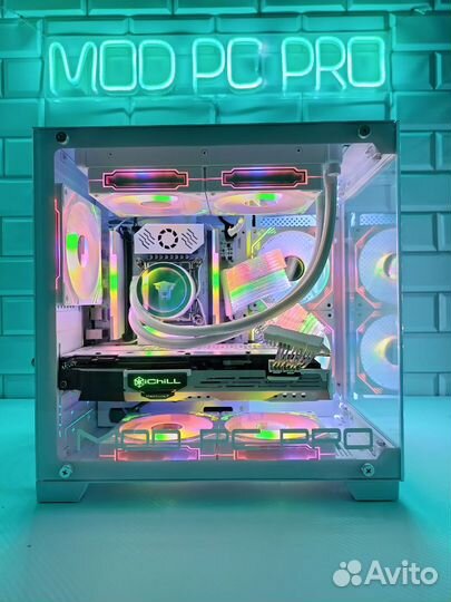 Игровой компьютер Intel белый/игровой пк/gtx 1080