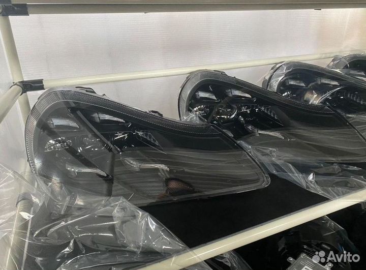 Фары светодиодные Порш Кайен 957