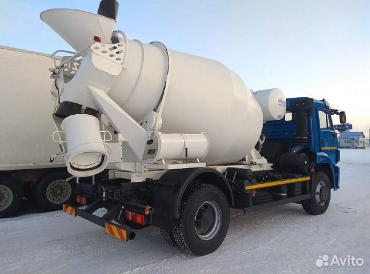 Установка автобетоносмесителя
