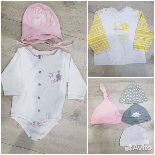 Вещи на девочку р.62-74