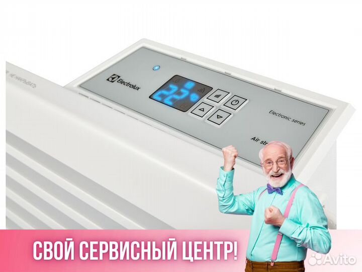 Обогреватель Конвектор Электрический Electrolux