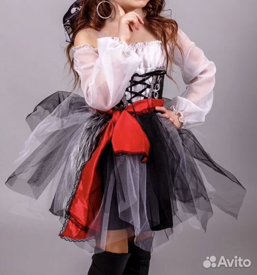 Костюм пирата для девочки