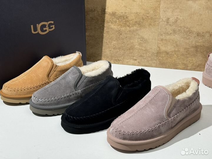 Ugg Stitch Slip On Black