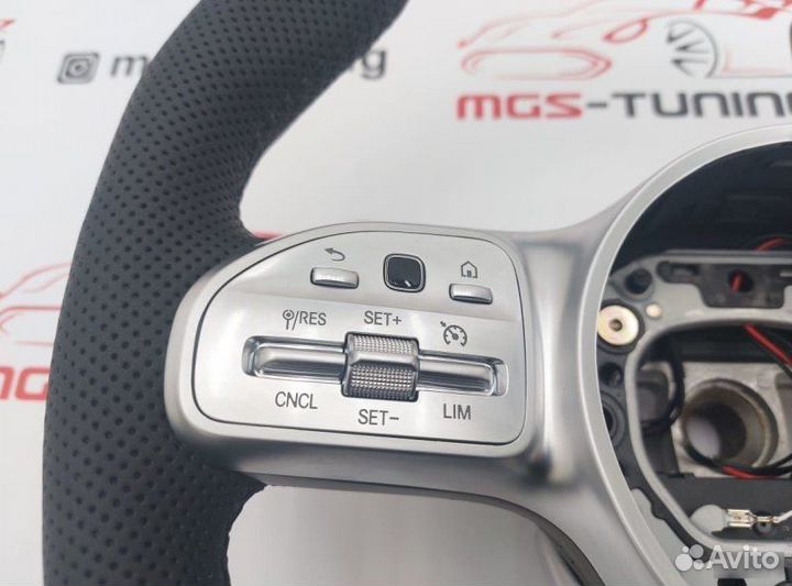 Руль GLE 63 AMG Карбон + кожа на Mercedes GLE V167