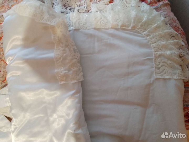 Детский конверт на выписку