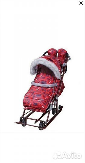 Санки коляска ника 7 8