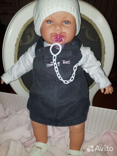 Пупс, кукла Antonio juan Антонио Хуан 52-55 см