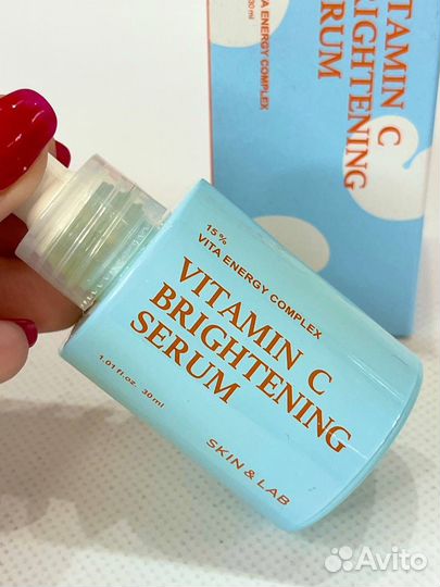 Skin&lab своротка с вит С и пептидами Vitamin C