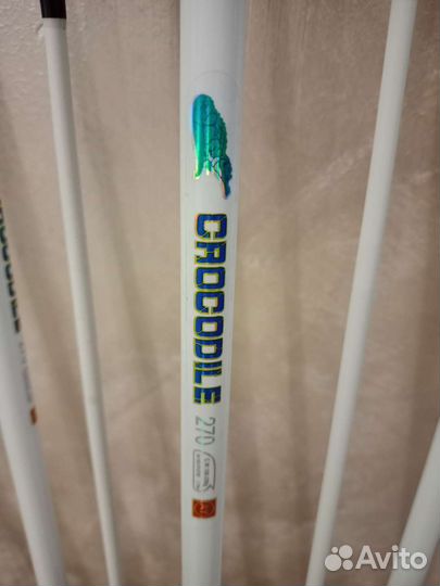 Спиннинг крокодил,удочка,фидер подст. для удилища