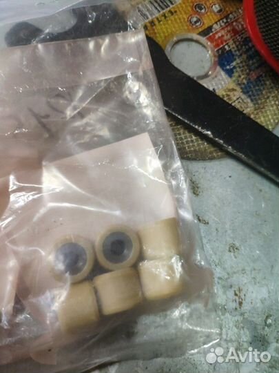 Honda lead 110 ролики вариатора