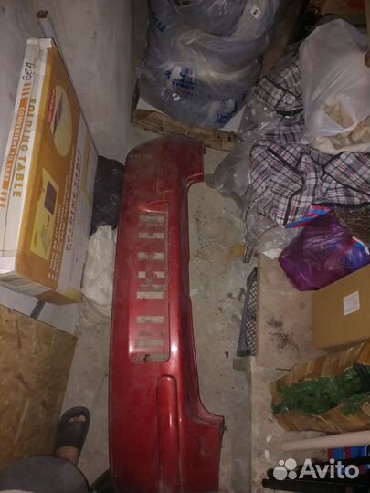 Задний бампер volkswagen golf 4