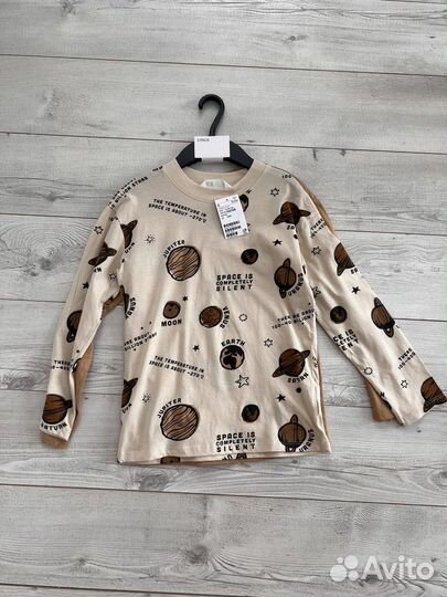 Лонгслив hm 122/128