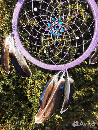 Ловец снов «Сиреневые сны.» оберег