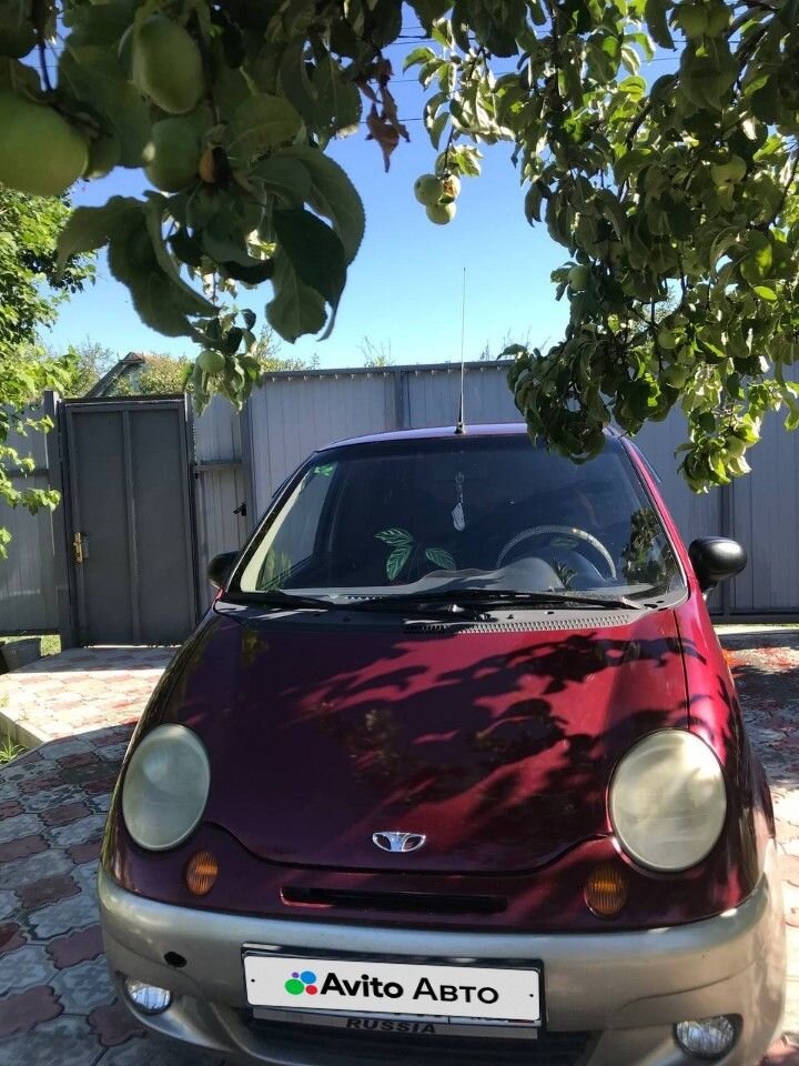 Daewoo Matiz: фото владельца