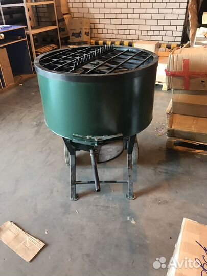 Бетоносметель принудительный, Полуручка сб - 120л