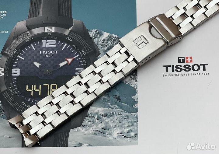 Браслет механического хроногрофа Tissot PRC200