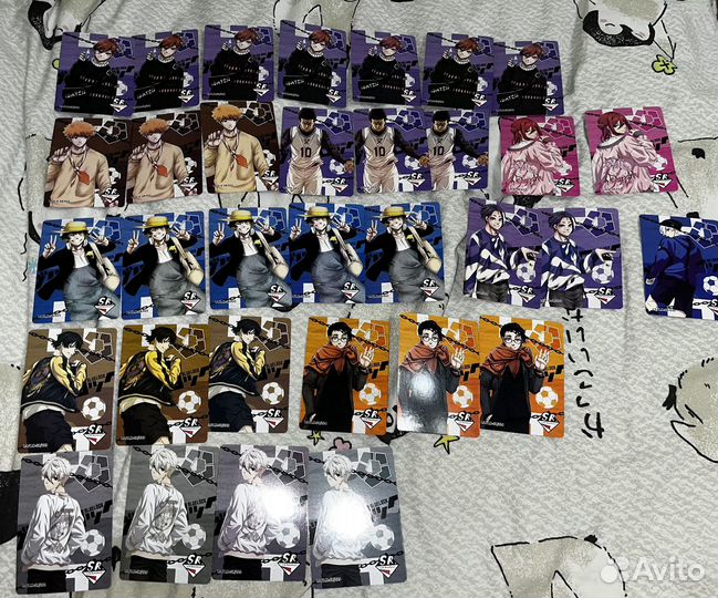 Коллекционные карточки Blue Lock