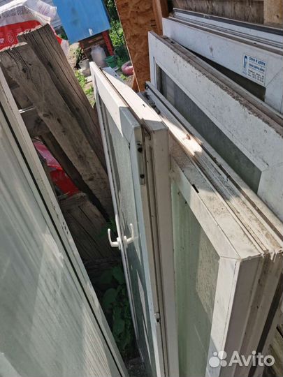 Окна пластиковые бу и балконные двери