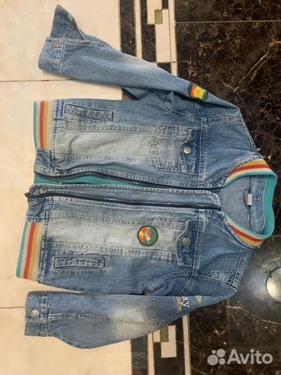 Джинсовая куртка, Disney, размер 116