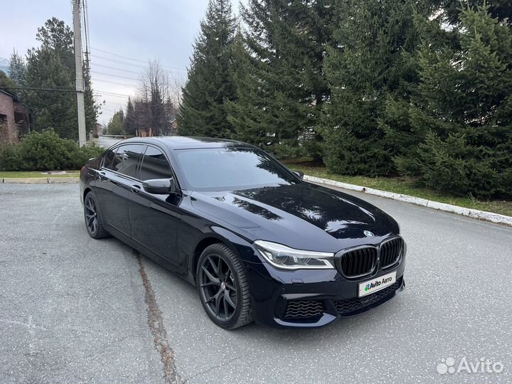 BMW 7 серия 6.6 AT, 2017, 134 000 км