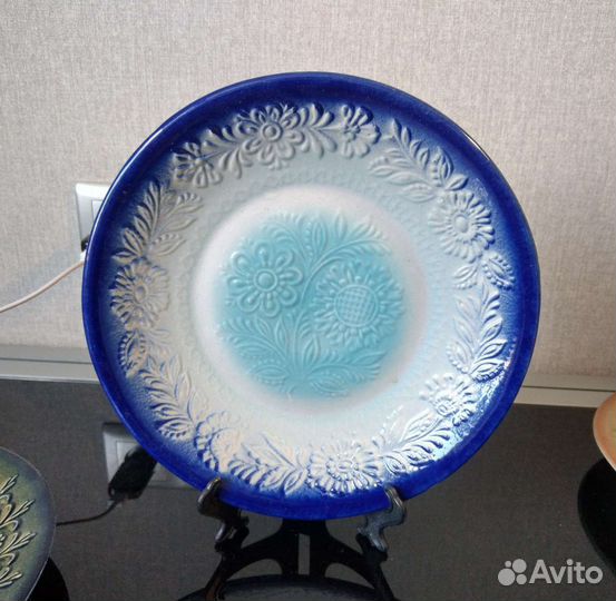 Тарелки большие декоративные СССР лзфи