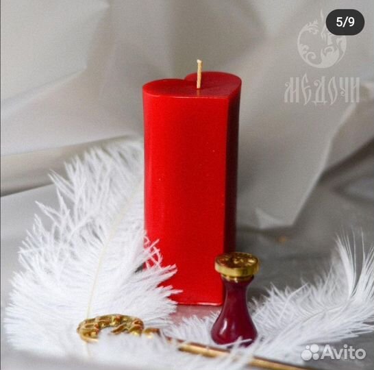 Пчелиный воск и молды для свечей