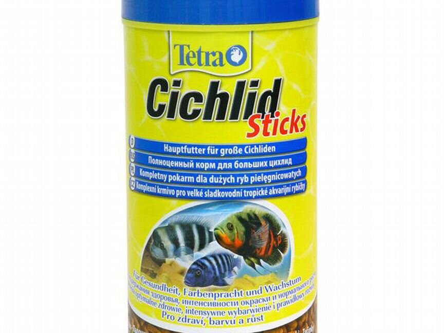 Tetra Cichlid Sticks 500ml Корм для всех видов цих