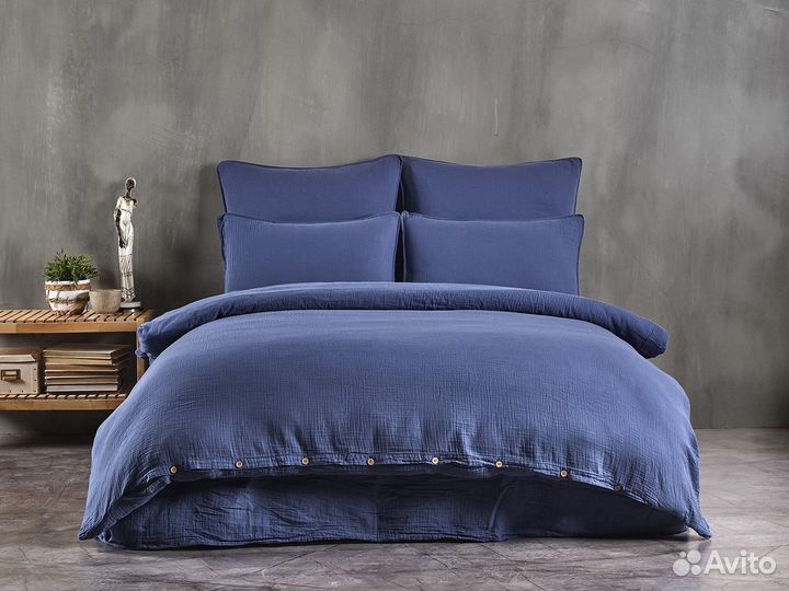 Постельное белье из муслина Indigo