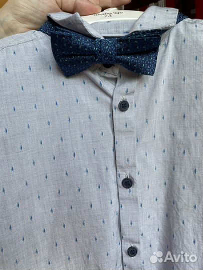 Рубашка школьная для мальчика 116 122