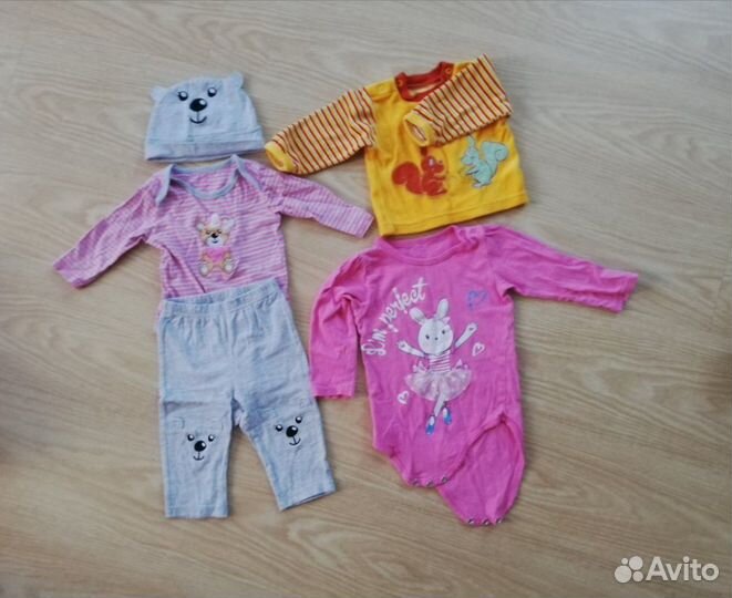 Вещи пакетом, комбинезон,боди
