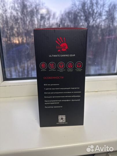 Игровая гарнитура (наушники ) bloody G220