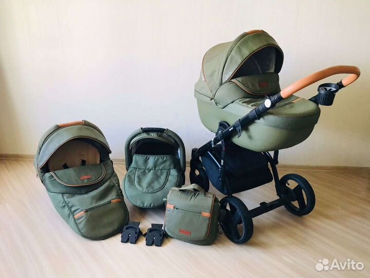 Коляска 3 в 1 BeBe mobile