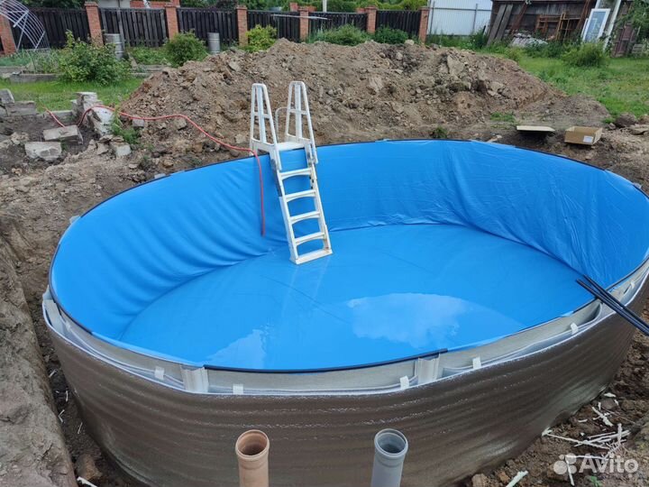 Лестница для бассейна по запчастям