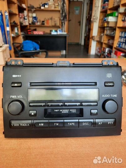 Магнитола toyota land cruizer prado 8612060510