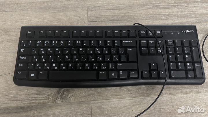 Офисная клавиатура и мышь