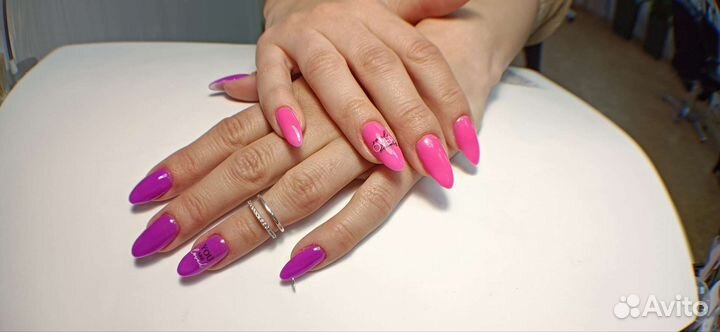 Маникюр, наращивание