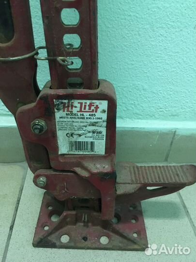 Реечный домкрат hi lift