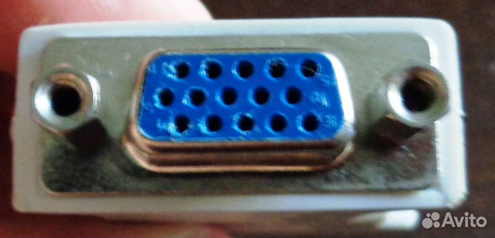 Переходник dvi i VGA