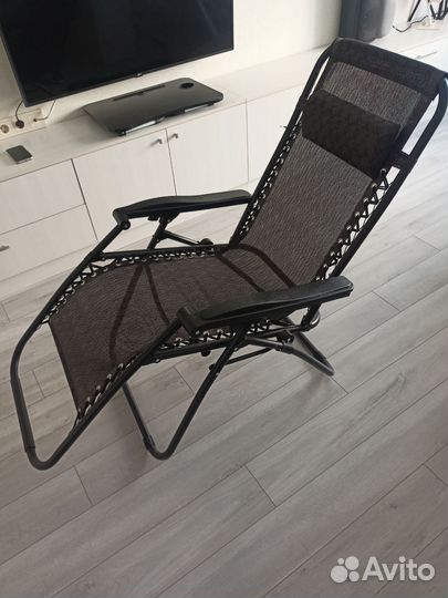 Кресло шезлонг складное
