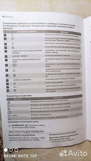 Варочная панель electrolux