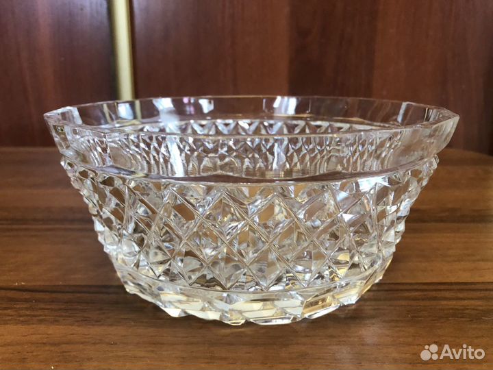 Хрусталь салатеик времен СССР