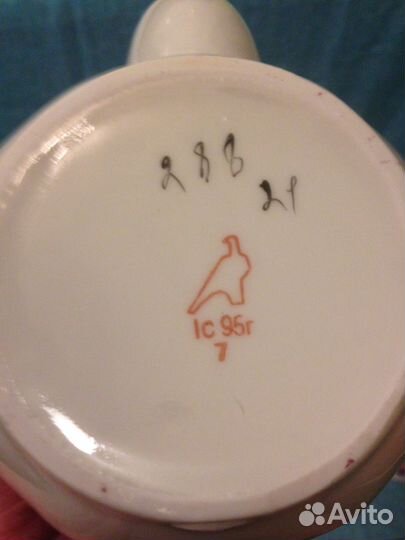 Фарфоровый набор СССР Дулёво