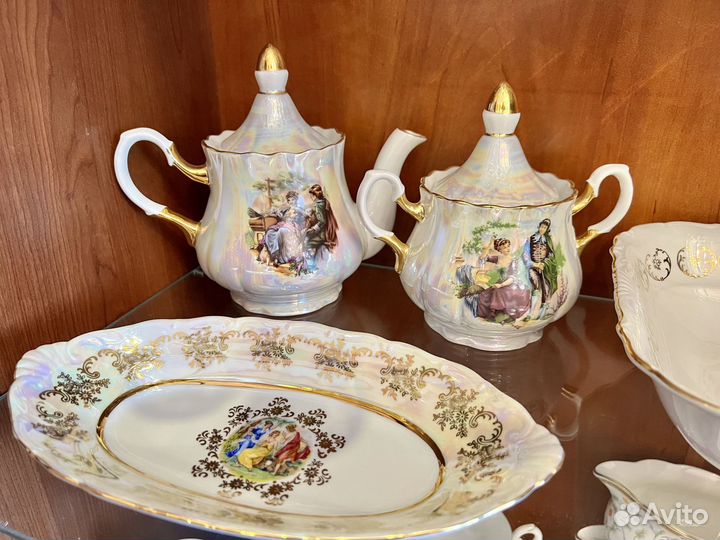 Фарфоровый сервиз Мадонна, Германия Чехия посуда