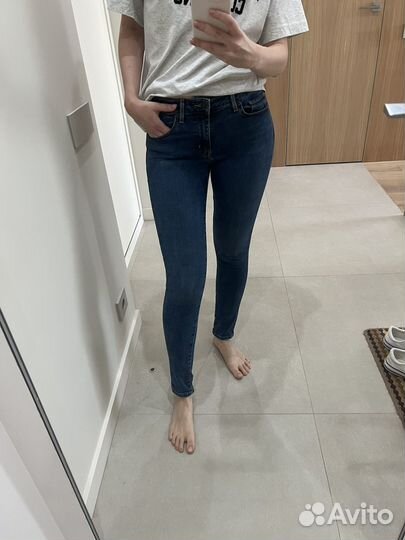 Джинсы levis 711 skinny W27 L30