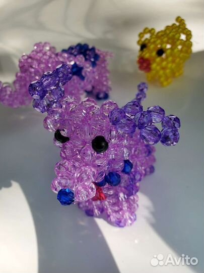 Фигурки животных слон, собака, поросенок