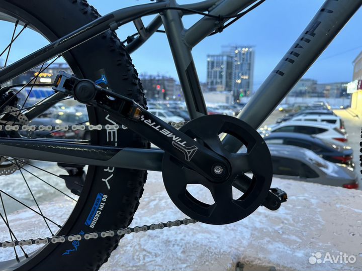 Велосипед time try фэтбайк 24 дюйма Shimano