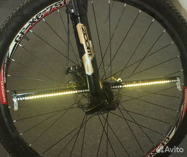 Диодная подсветка колëс велосипеда YQ8003