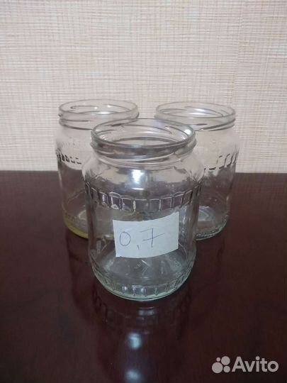 Банки стеклянные 0,7